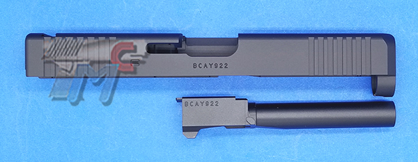 Detonator Aluminum Wilson Combat Slide Set for Marui Glock 17 Gen.4 - Click Image to Close